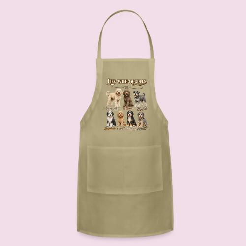 Life With Doodles | Vintage Doodle Breed - Adjustable Apron