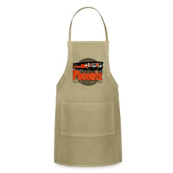 Vintage Phoenix Trailer Park - Adjustable Apron - khaki - Front