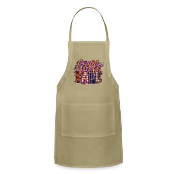 Fall Sublimation Bundle Fall - Adjustable Apron - khaki - Front