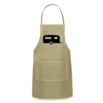 Camper, Caravan, Trailer - Adjustable Apron - khaki - Front