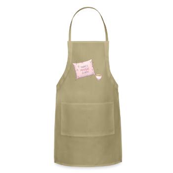 There’s Magic in Rest - Adjustable Apron - khaki - Front