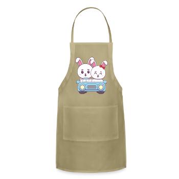Symbol - Adjustable Apron - khaki - Front