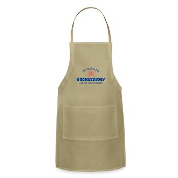 Depths of Earth Ancient Value Rebirth - Adjustable Apron - khaki - Front