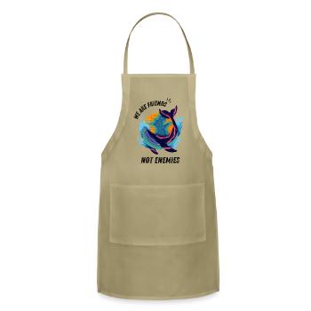 Motivation | Self Motivation Quotes - Adjustable Apron - khaki - Front