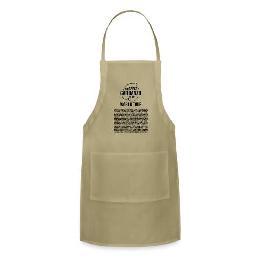 The Great Garbanzo Bean World Tour - Adjustable Apron