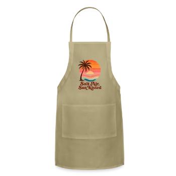 Salt Air Sun-Kissed Sunset - Adjustable Apron - khaki - Front