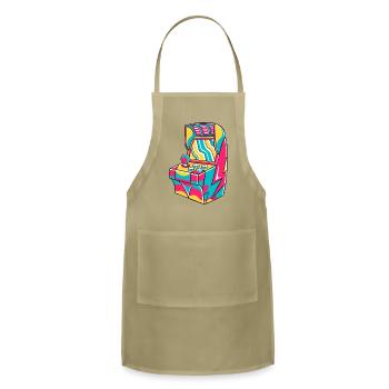Game Arcade Machine - Adjustable Apron - khaki - Front