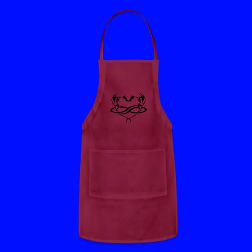 Polydragon (black) - Adjustable Apron