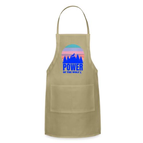 Power Of The Wolf - Adjustable Apron