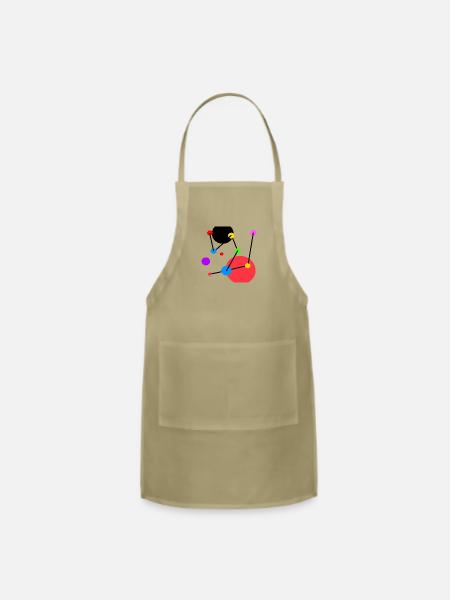 balls connected - Adjustable Apron - khaki