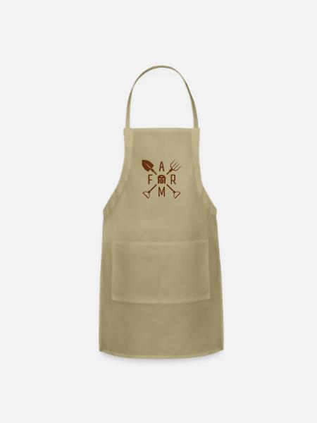 Farm - Adjustable Apron - khaki