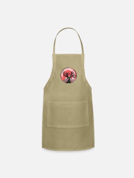 Nature tree - Adjustable Apron - khaki