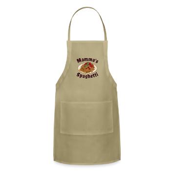 Mamma s Spaghetti - Adjustable Apron - khaki - Front