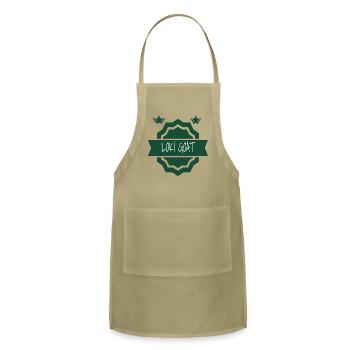 loki goat - Adjustable Apron - khaki - Front