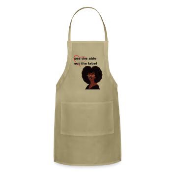 see the able not the label - Adjustable Apron - khaki - Front
