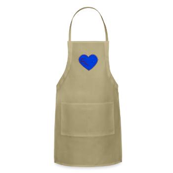 drown in love - Adjustable Apron - khaki - Front