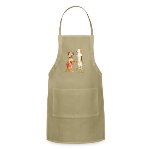Liam and Coach Doggy Duet - Adjustable Apron