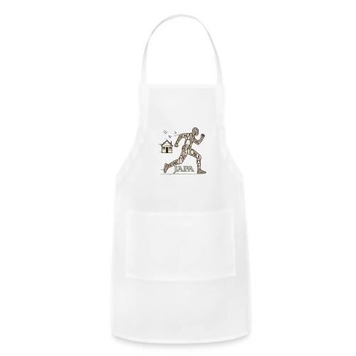 Japa - Yoruba which means To Leave or Run Away - Adjustable Apron