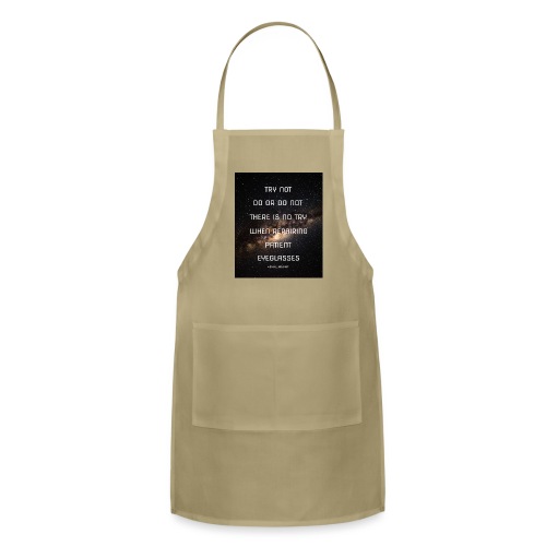 There is No Try When Repairing Patient Eyeglasses - Adjustable Apron