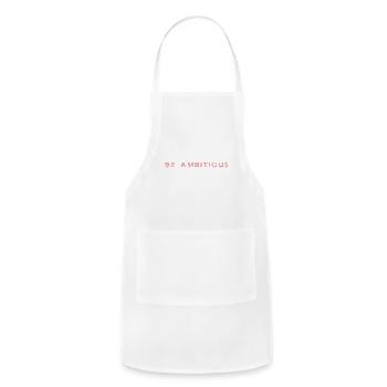Be Ambitious - Adjustable Apron - white - Front - Julia (174cm)