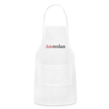 Amsterdam - Adjustable Apron - white - Front - Julia (174cm)