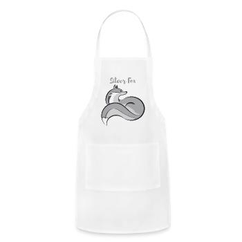 Silver Fox - Adjustable Apron - white - Front - Julia (174cm)