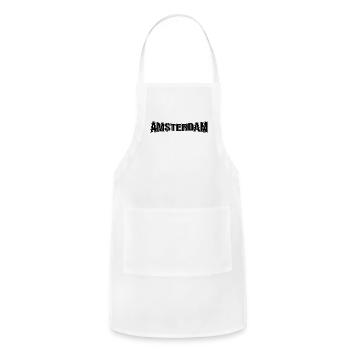 Amsterdam - Adjustable Apron - white - Front - Julia (174cm)