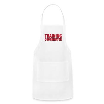 Training Coordinator - Adjustable Apron - white - Front - Julia (174cm)