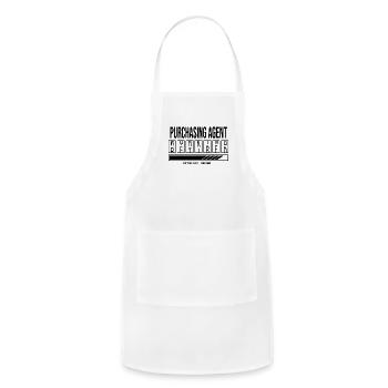 Retirement - Retired Purchasing-Agent - Adjustable Apron - white - Front - Julia (174cm)