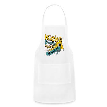 Kicks Everything - Adjustable Apron - white - Front - Julia (174cm)
