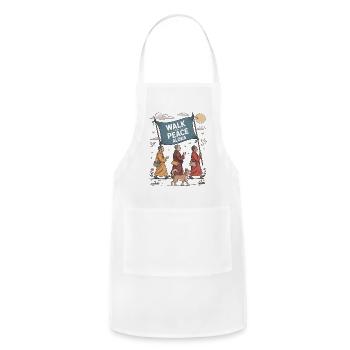 Walk for Peace Aloka - Adjustable Apron - white - Front - Julia (174cm)