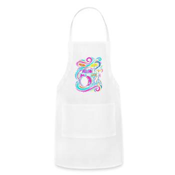 Drum Kit - Adjustable Apron - white - Front - Julia (174cm)
