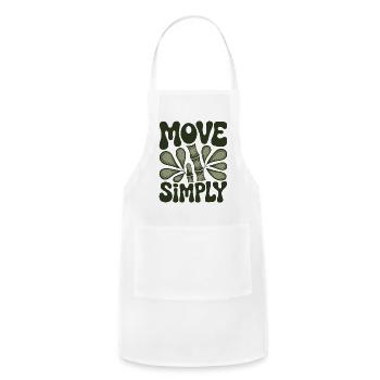 Move Simply - Adjustable Apron - white - Front - Julia (174cm)