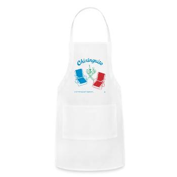 Chiringuito - Adjustable Apron - white - Front - Julia (174cm)