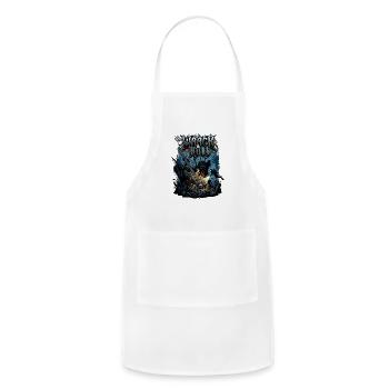Oceanic Rhythms - Adjustable Apron - white - Front - Julia (174cm)