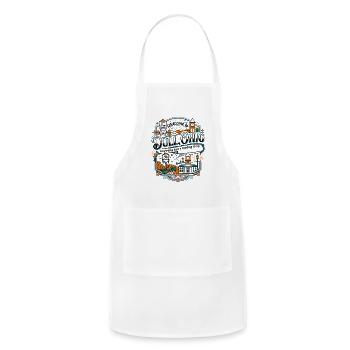 Welcome To Dull Ohio Anything But Boring - Adjustable Apron - white - Front - Julia (174cm)