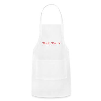WORLD WAR 4 - Adjustable Apron - white - Front - Julia (174cm)