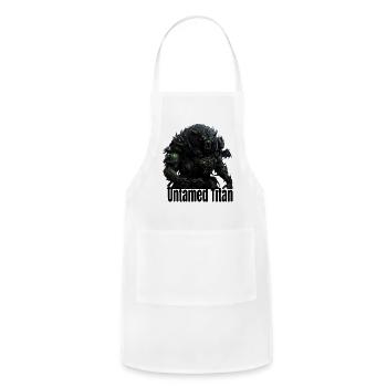 Untamed Titan For Horror Image Lovers. - Adjustable Apron - white - Front - Julia (174cm)