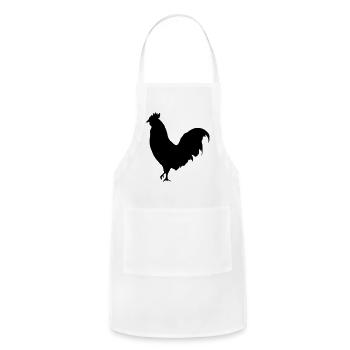 Rooster - Adjustable Apron - white - Front - Julia (174cm)