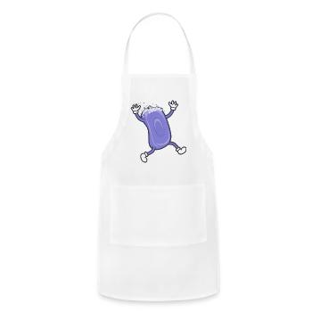Soap Running - Adjustable Apron - white - Front - Julia (174cm)