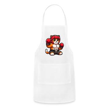 Red Band Fighter Cub - Adjustable Apron - white - Front - Julia (174cm)