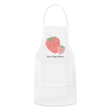 Berry Happy Mama - Adjustable Apron - white - Front - Julia (174cm)