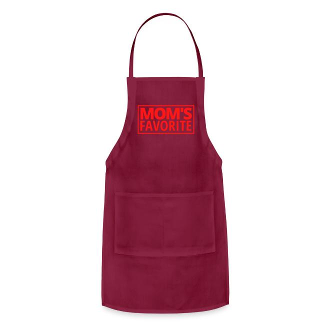 MOM'S FAVORITE (Red Square Logo)