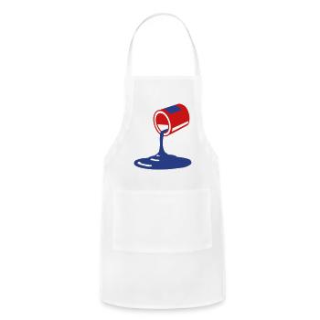 paint - Adjustable Apron - white - Front - Julia (174cm)
