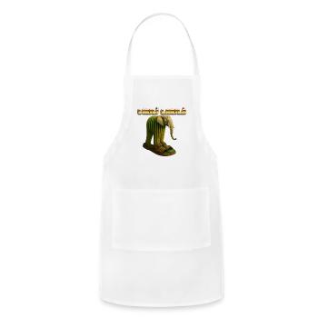 Lirili larila - Adjustable Apron - white - Front - Julia (174cm)