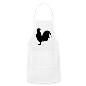 Rooster - Adjustable Apron - white - Front - Julia (174cm)