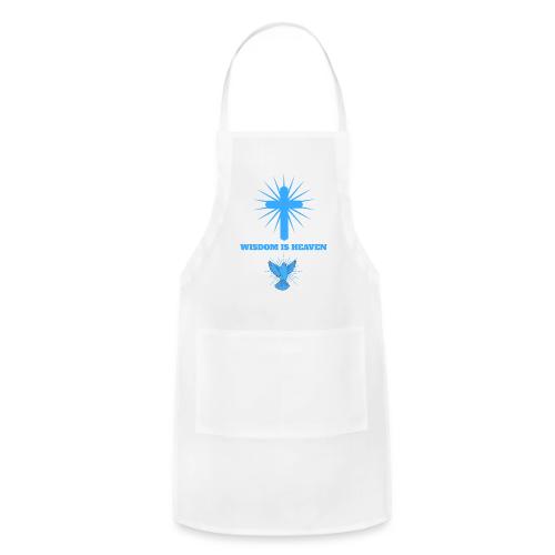Wisdom Is Heaven - Adjustable Apron