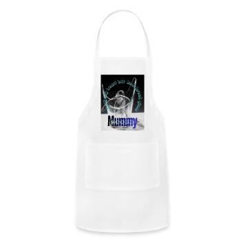 Mummy Glass  - Adjustable Apron - white - Front - Julia (174cm)