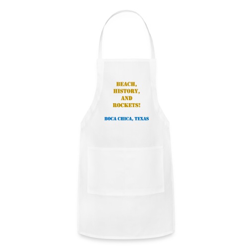Beach, History and Rockets - Adjustable Apron