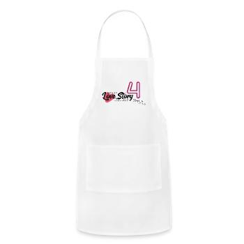 Women's phrases - Adjustable Apron - white - Front - Julia (174cm)